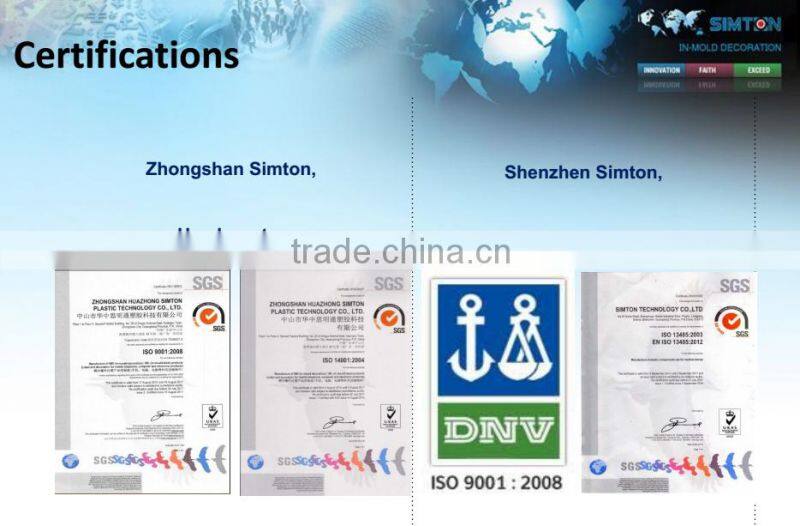 New IMD parts IMD control panel Plastic cover for household appliances