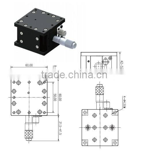 LSSS-J-10VS-60 Manual vertical stage