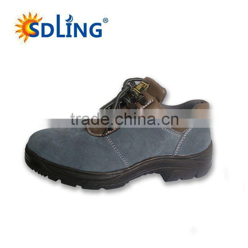 PU injected outsole safety protective shoes