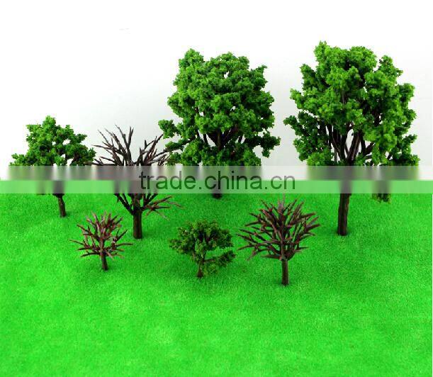 Decorative plastic tree, scale model trees, model tree in other construction , miniature scale trees, MT-17