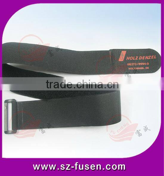 hook&loop straps with buckle cable tie