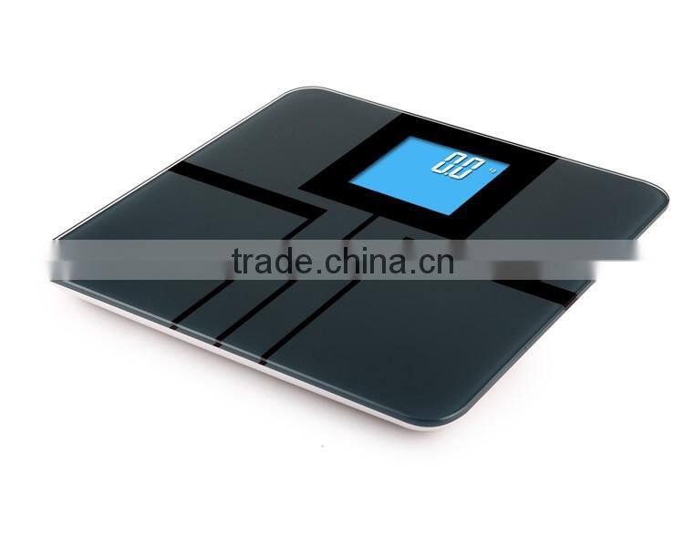 180kg electronic BMI measure body weighing scale with 10 users memory function