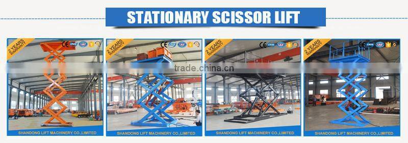 hydraulic fork lifter mini electric scissor lift platform portable lifter