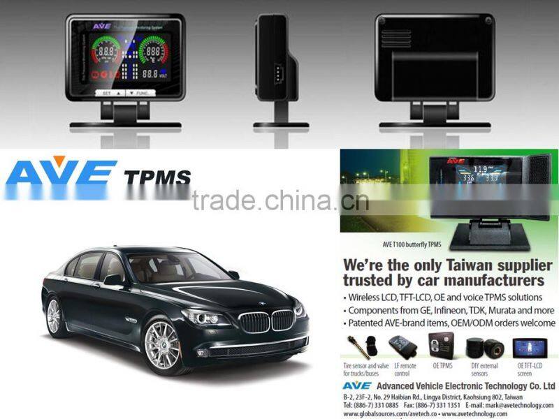 Quality Product Car Accessary AVE T100-SERIES Tire Pressure Mnitoring System TPMS for BMW F01