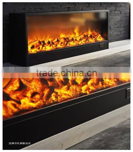 2000 mm modern design electric fireplace with heat