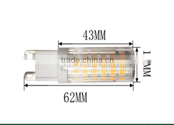 G9 led bulb light led corn lamp light 5.5W 2835 75pcs leds new design led bulb AC230 or AC 110V high quality 3year warranty