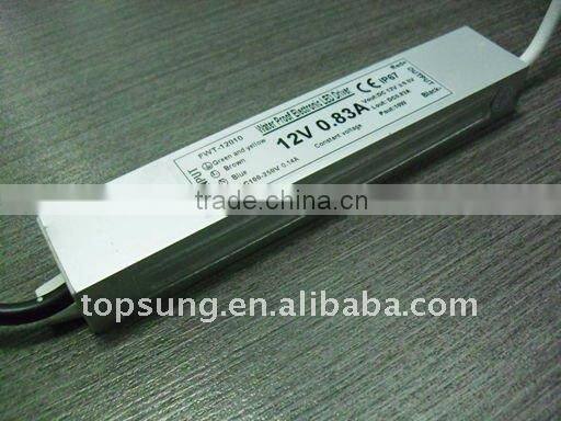 10W 12V water-proof led lighting power supply