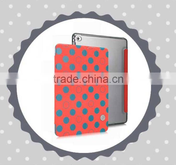 For iPad Air 2 G-Case Leather case clear back cover