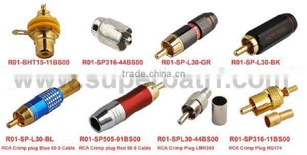 RP-SMA Jack to CRC9 Plug connector adapter