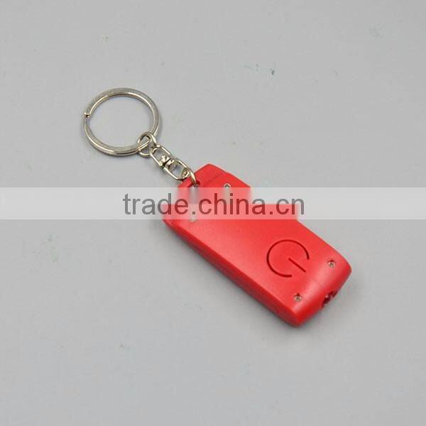 2016 Hot Sale Promotional LED Keyring Plastic