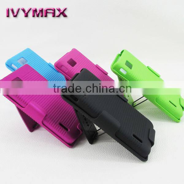 for LG Optimus F3 LS720 wholesale holster case combo