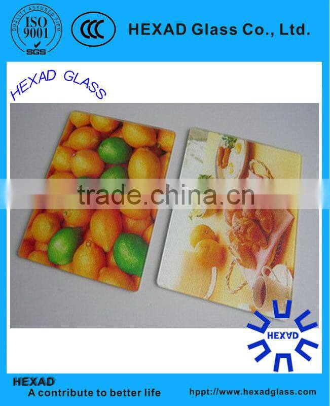 Easy Clean, Safety, Duribity Toughened Glass Cutting Board