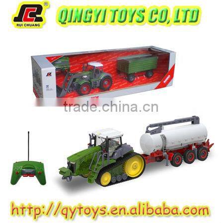 1:28 plastic battery toy tractors