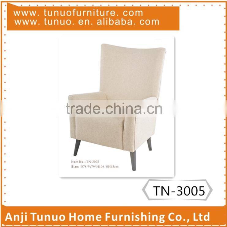 solid wood sofa chair, bent wood arm chair, high back chair
