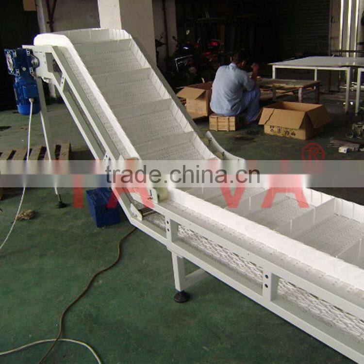 climbing modular belts conveyor system for production line
