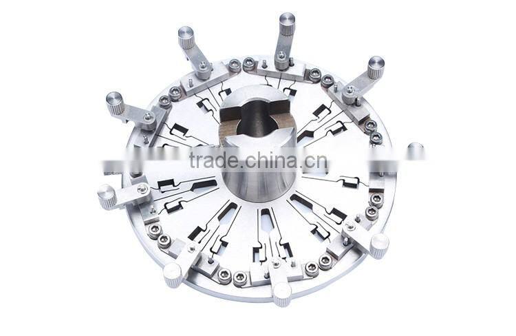 Special designed low loss high efficiency fiber optic polish housing jig