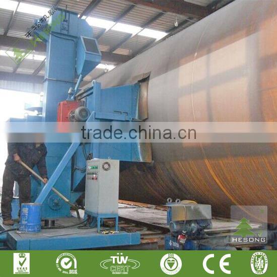 Used Sand Blasting Machine For Sale/Steel Pipe Sanding Blasting Machine
