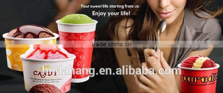 12 oz custom hot drink paper cup with handle