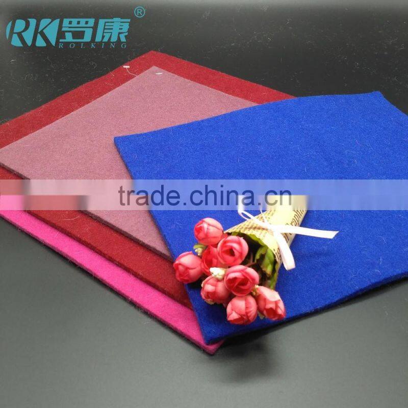 Wool Blend Felt Squares (22cm) - 10 Piece Pack - MIXED BUNDLES (Neutrals)