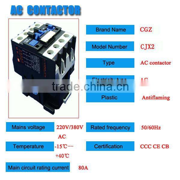 CNGZ contact block magnetic contactor relays