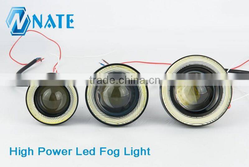 Auto Spare Parts Car Led Lighting Factory High Power Angel Eye Led Fog Light