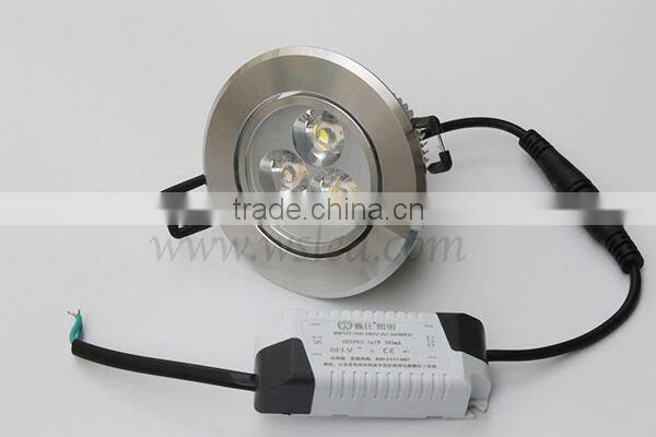 LED Downlights China 3W with CE C-TICK RoHS
