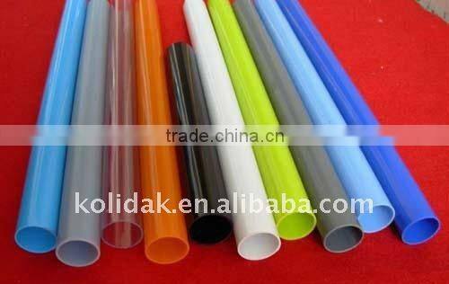 Colorful pvc pipe extrusions