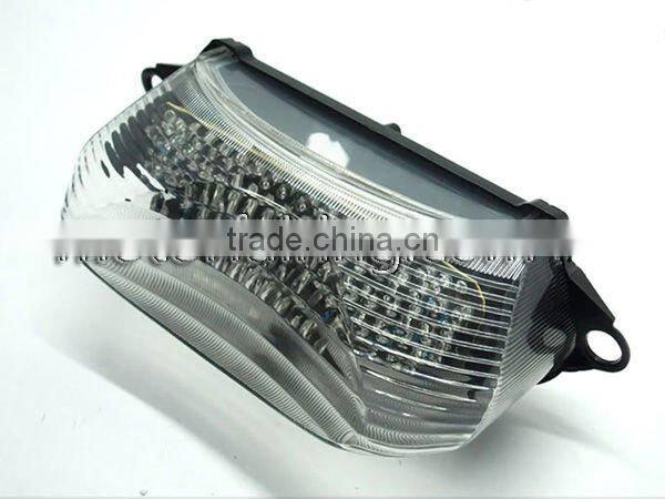 Plastic cover tail lights/Motorcycle Clear LED tail light for VTR1000 F Super Hawk 98-05
