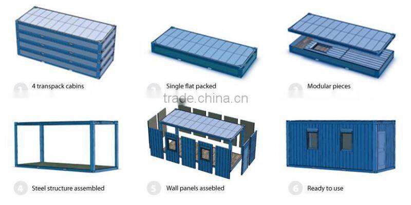 20FT Economic Demountable Sandwich Panel Container house