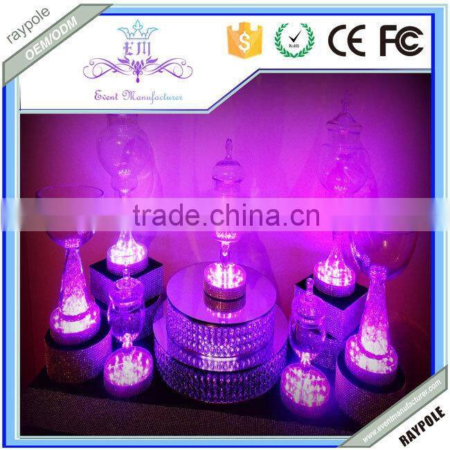 Multicolor Rechargeble LED Glass Wine Bottle Light For Bar Bottle