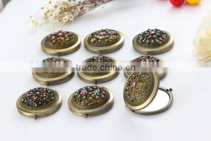 Carved Russian Cosmetic Mirrors