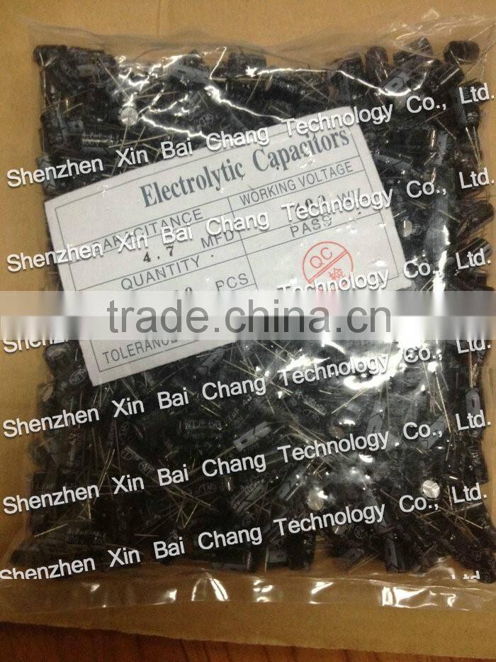 China Manufacturer Aluminum Electrolytic 47uf 400V AC Capacitor