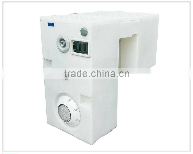 Wall-hung pipeless swimming pool filter sand filter for swimming system and swimming pool filter portable
