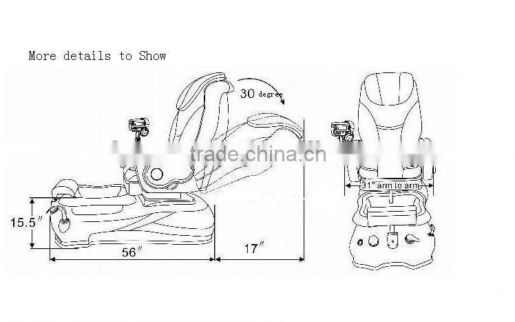 2014 High quality beauty pedicure spa chair MYX-1031