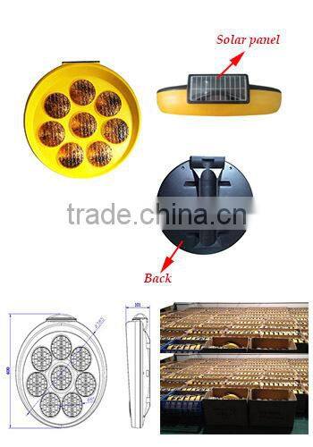 400mm Led Solar sunflower warning light