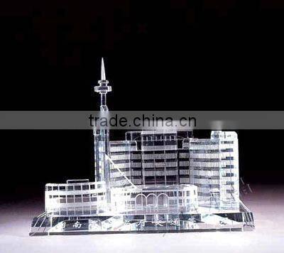 2016 New product Europe style great crystal building model