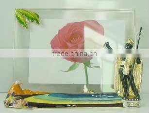 RORO Hawaii style crystal glass enamel photo frame picture frame