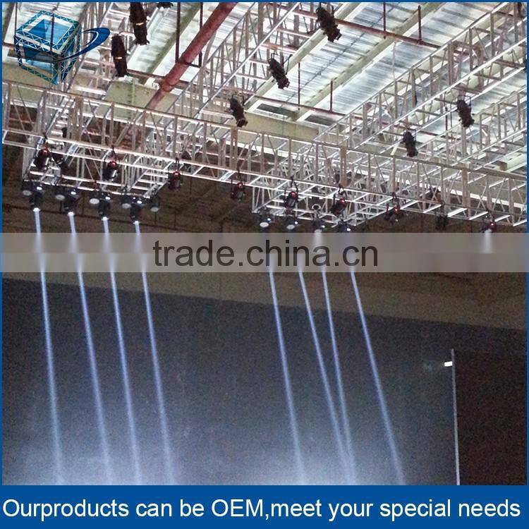 Aluminum beam truss system ground support lighting truss
