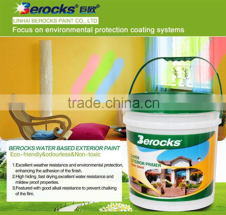 High quality exterior latex paint 18L/Suitable for a warm and humid climate