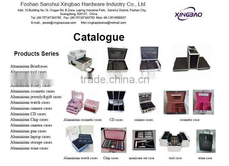 Aluminum case briefcase,attache,laptop case XB-BF039