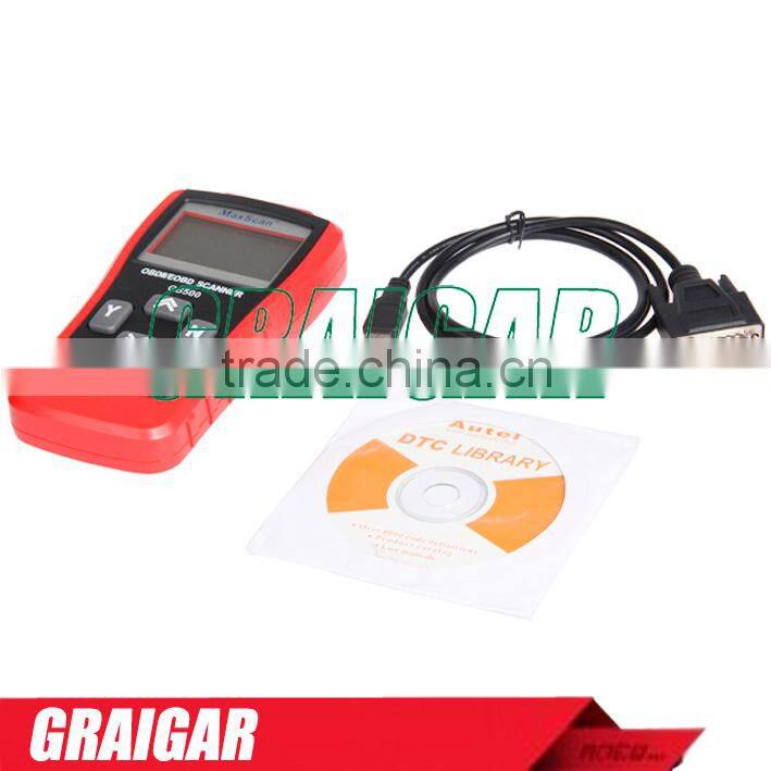 Autel Code Reader MAXSCAN GS 500 OBD II/EOBD GS500 Trouble Code Reader