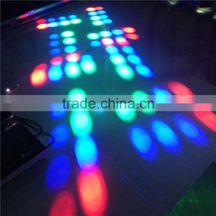 LED Double Scanner Mirror Light stage decorative light Disco Light White color