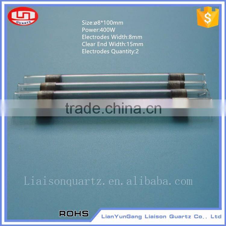 Isolation of water and electric quartz heating glass tube