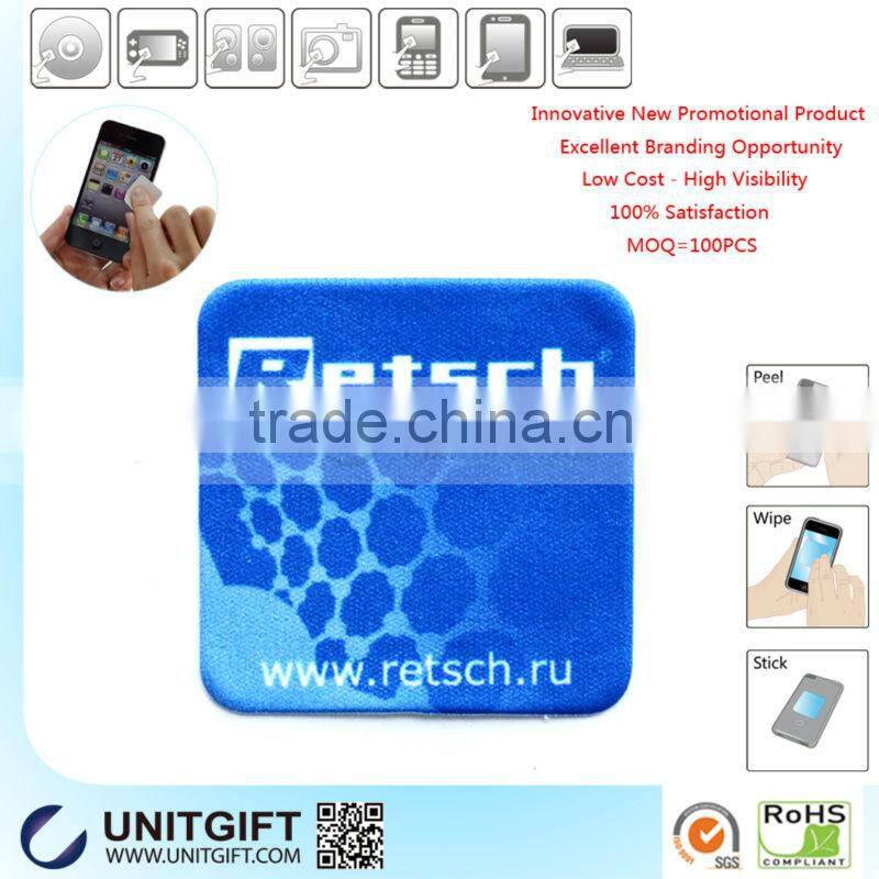 Cleaning phone screen with custom logo mobile phone lcd screen cheap phone screen cleaner