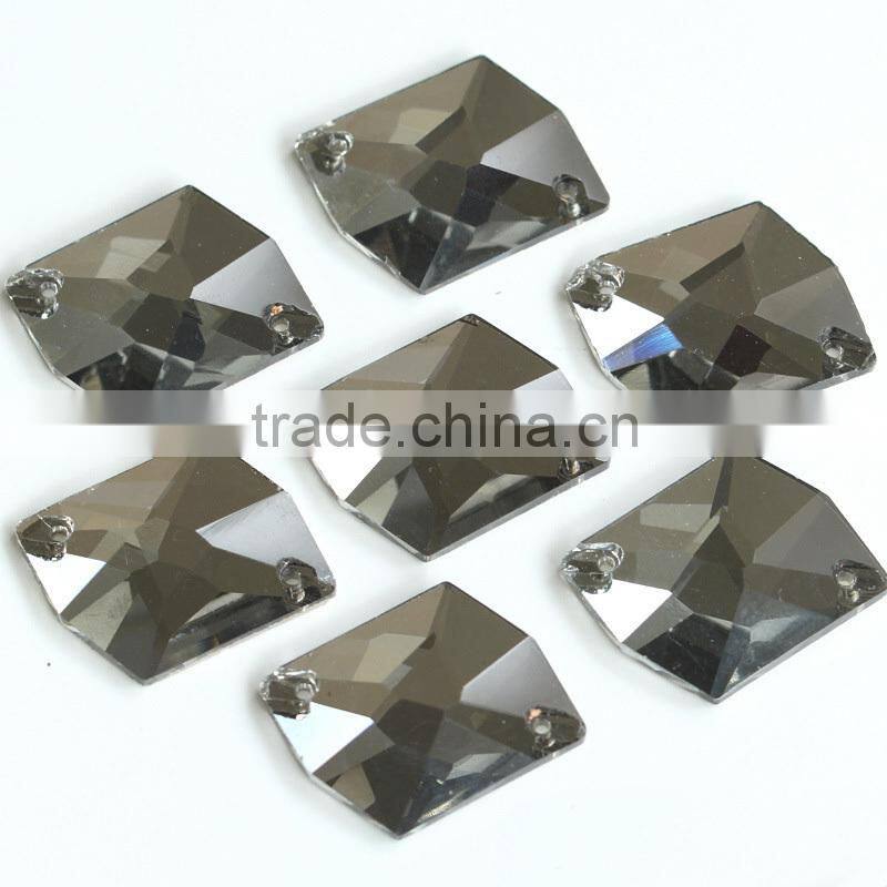 2015 New sew on rhinestones clothing accessory