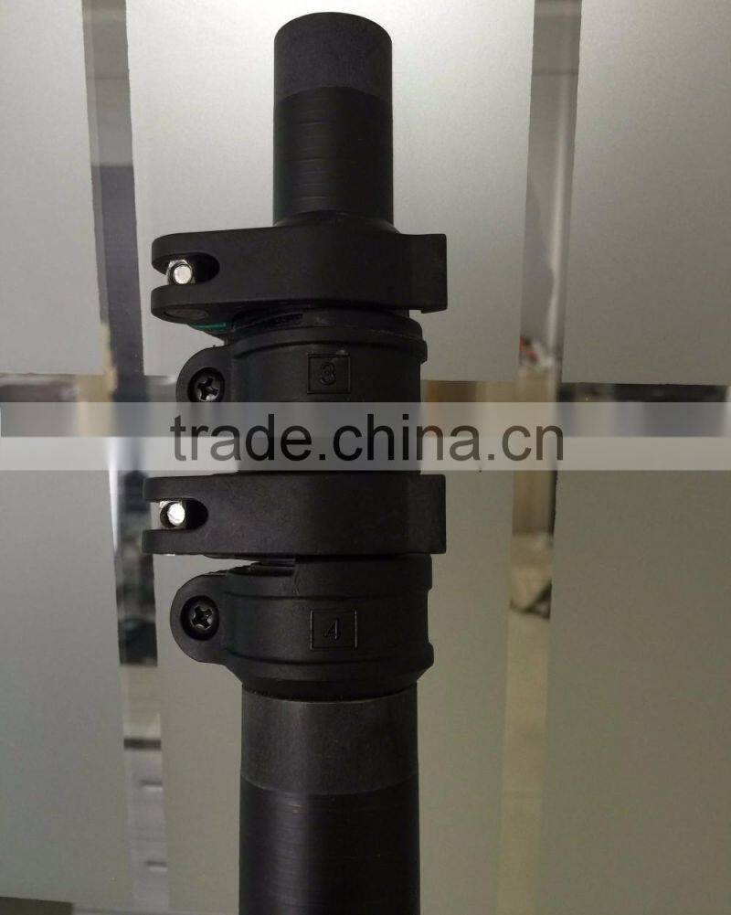 Carbon fiber,fiberglass water fed pole with clamps for cleaning