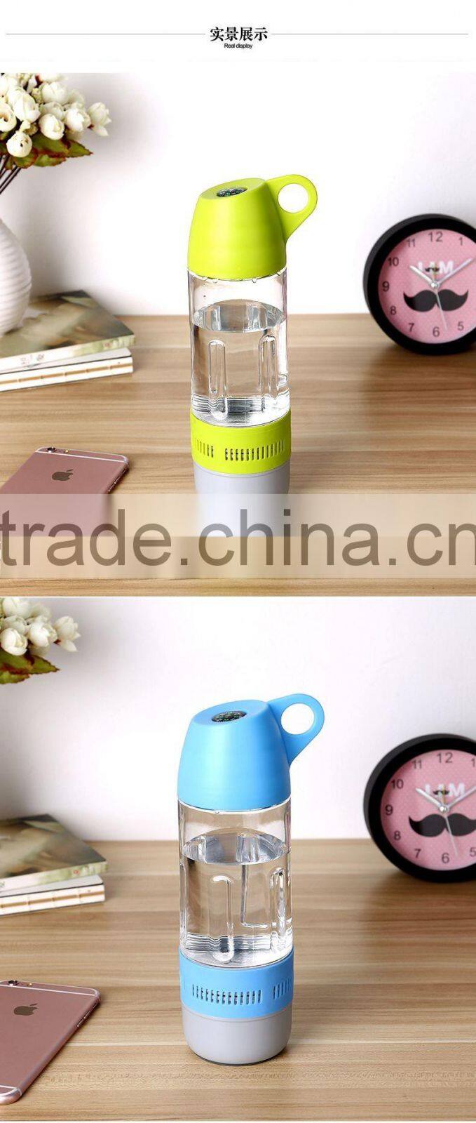 Fresh New Design Water Bottle Mini Bluetooth Speaker Portable Cups Compass Wireless Speaker Outdoor Sound Stereo Music Player