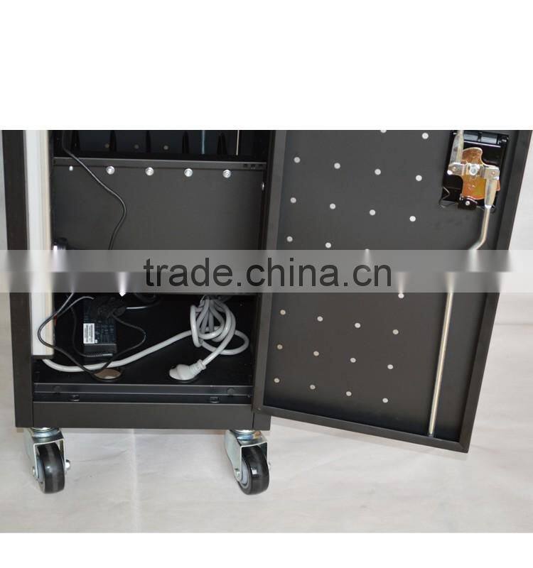 laptop storage and charging cart UL approved