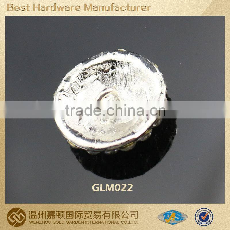 simple design high quality rhinestone sewing button