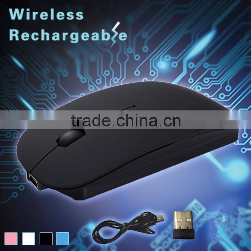 New Rechargeable USB Wireless Mouse for Laptop